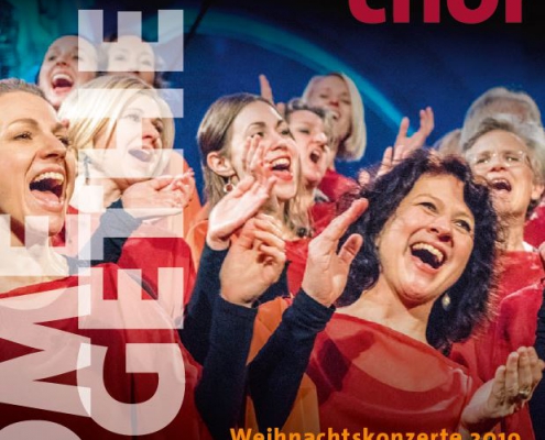 Flyer Gospelchor St. Lukas Weihnachtskonzerte 2019