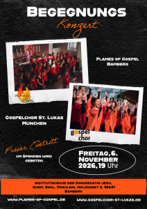 Begegnungskonzert mit Flames of Gospel_Bamberg Begegnungskonzert mit Flames of Gospel_Bamberg